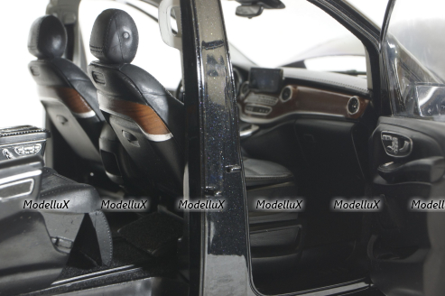 Mercedes V260L MPV(W447) 2023, Black, V-Class, QALCN89911150, Mercedes Dealer Edition 1:18 
