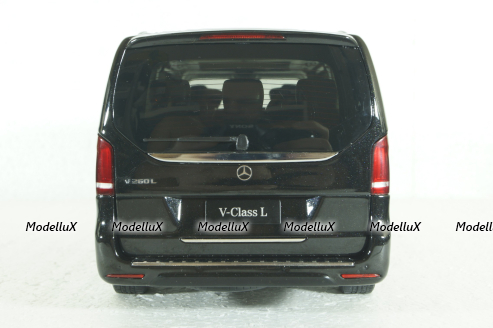 Mercedes V260L MPV(W447) 2023, Black, V-Class, QALCN89911150, Mercedes Dealer Edition 1:18 