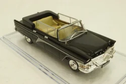 Газ-13 Чайка, кабриолет с поднятыми окнами, черный , Конверсия 1:43