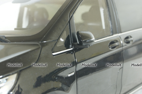 Mercedes V260L MPV(W447) 2023, Black, V-Class, QALCN89911150, Mercedes Dealer Edition 1:18 