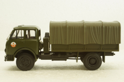 Маз-500В борт з тентом, хаки Н212, Наш Автопром 1:43