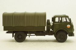 Маз-500В борт з тентом, хаки Н212, Наш Автопром 1:43