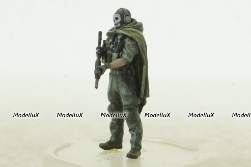 Фигурка солдат в маске, Vilen Model 1:43