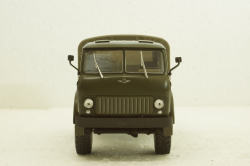 Маз-505 4х4 борт с тентом 1962г, хаки Н210, Наш Автопром 1:43