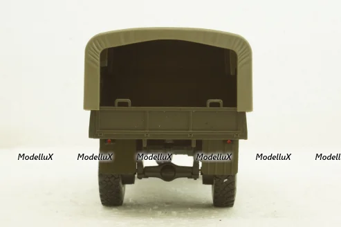 Маз-505 4х4 борт с тентом 1962г, хаки Н210, Наш Автопром 1:43