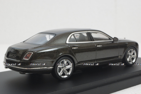 Bentley Mulsanne Speed 2014 dark brown, BL1283, Kyosho 1:43