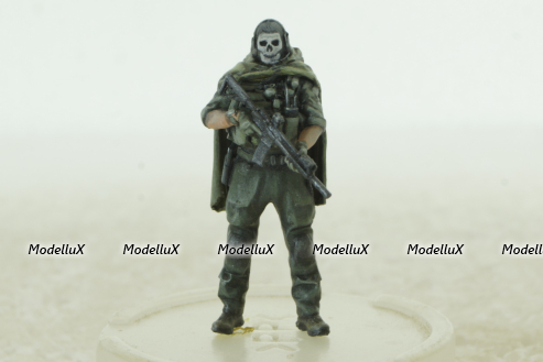 Фигурка солдат в маске, Vilen Model 1:43