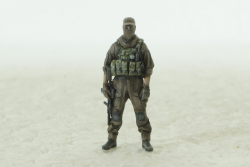 Фигурка Солдат СБУ с опущенной винтовкой, Vilen Model 1:43