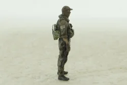 Фигурка Солдат СБУ с опущенной винтовкой, Vilen Model 1:43