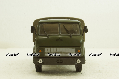 Маз-5334 борт з тентом, хакі, Н214, Наш Автопром 1:43