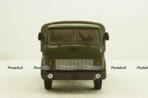 Маз-5334 борт з тентом, хакі, Н214, Наш Автопром 1:43