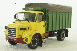 Berliet GL900 Truck CASSONATO 1976, Berliet Collection, Hachette 1:43