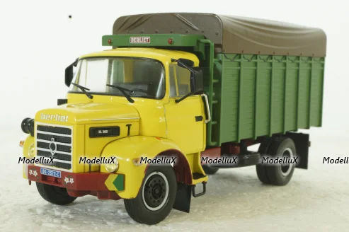 Berliet GL900 Truck CASSONATO 1976, Berliet Collection, Hachette 1:43