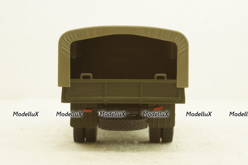 Маз-5334 борт з тентом, хакі, Н214, Наш Автопром 1:43