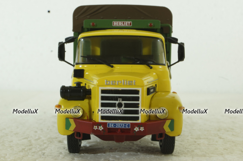 Berliet GL900 Truck CASSONATO 1976, Berliet Collection, Hachette 1:43