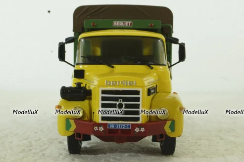 Berliet GL900 Truck CASSONATO 1976, Berliet Collection, Hachette 1:43