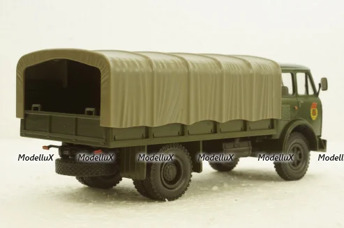 Маз-5334 борт з тентом, хакі, Н214, Наш Автопром 1:43
