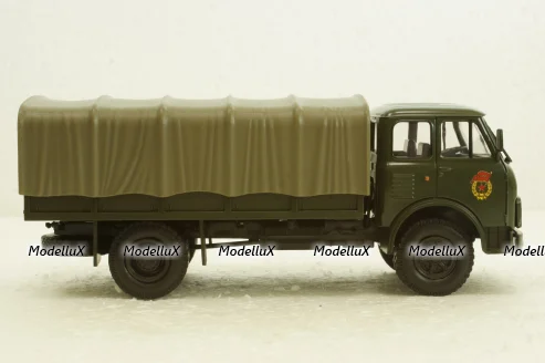 Маз-5334 борт з тентом, хакі, Н214, Наш Автопром 1:43