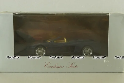 Ferrari Testarossa Cabriolet 1984, blue, Herpa 1:43