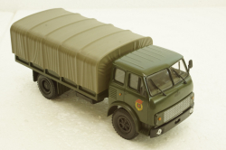 Маз-5334 борт з тентом, хакі, Н214, Наш Автопром 1:43