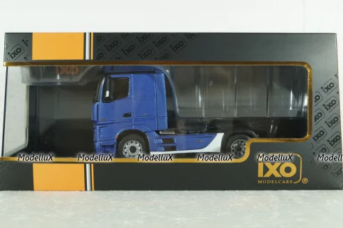 Mercedes Actros MP4 1851 tractor truck 2012, blue, TR206, IXO 1:43