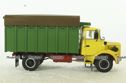 Berliet GL900 Truck CASSONATO 1976, Berliet Collection, Hachette 1:43