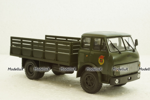 Маз-5334 борт з тентом, хакі, Н214, Наш Автопром 1:43