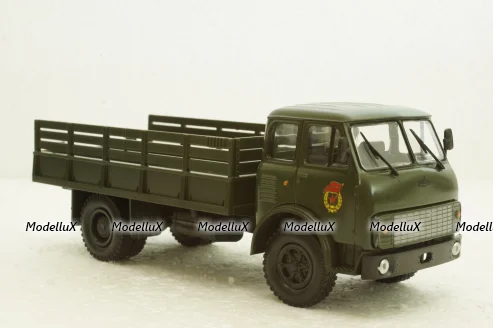 Маз-5334 борт з тентом, хакі, Н214, Наш Автопром 1:43