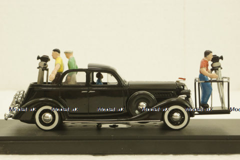 Зис-101А киносъемочная с 4-мя фигурками, Конверсия 1:43