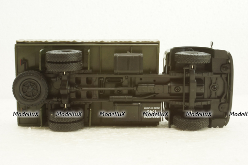 Маз-5334 борт з тентом, хакі, Н214, Наш Автопром 1:43