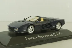 Ferrari Testarossa Cabriolet 1984, blue, Herpa 1:43