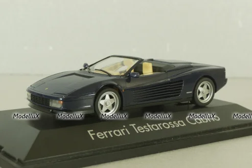 Ferrari Testarossa Cabriolet 1984, blue, Herpa 1:43