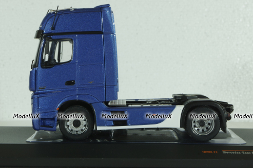 Mercedes Actros MP4 1851 tractor truck 2012, blue, TR206, IXO 1:43