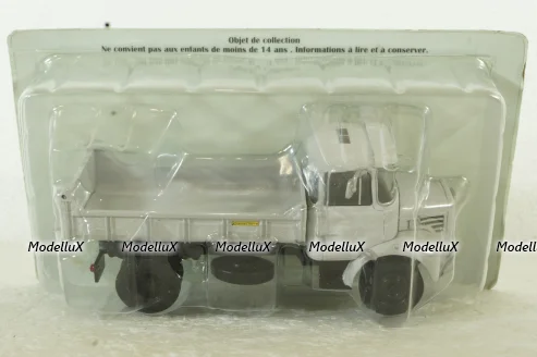 Berliet L62 M3 Truck Cassone Ribaltabile 2-ASSI 1966, Berliet Collection, Hachette 1:43