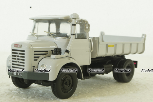 Berliet L62 M3 Truck Cassone Ribaltabile 2-ASSI 1966, Berliet Collection, Hachette 1:43