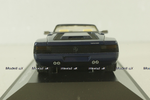 Ferrari Testarossa Cabriolet 1984, blue, Herpa 1:43