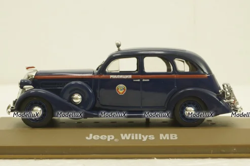 Зис-101, милиция, Конверсия 1:43