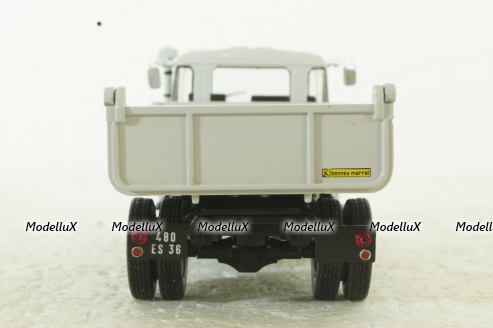Berliet L62 M3 Truck Cassone Ribaltabile 2-ASSI 1966, Berliet Collection, Hachette 1:43