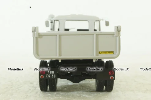 Berliet L62 M3 Truck Cassone Ribaltabile 2-ASSI 1966, Berliet Collection, Hachette 1:43