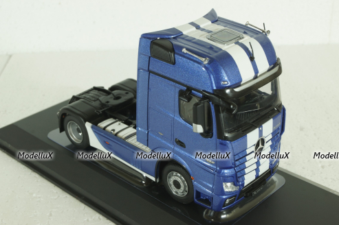 Mercedes Actros MP4 1851 tractor truck 2012, blue, TR206, IXO 1:43