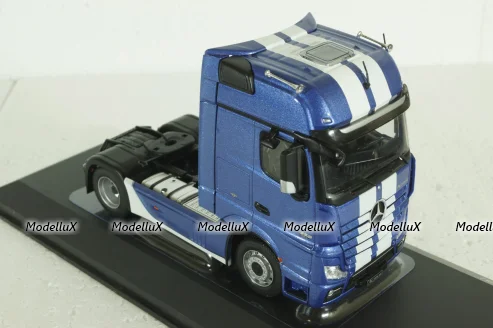 Mercedes Actros MP4 1851 tractor truck 2012, blue, TR206, IXO 1:43