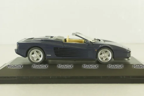 Ferrari Testarossa Cabriolet 1984, blue, Herpa 1:43