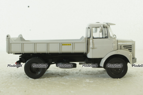 Berliet L62 M3 Truck Cassone Ribaltabile 2-ASSI 1966, Berliet Collection, Hachette 1:43