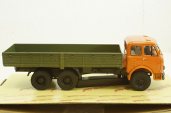 Маз-514,1966г, помаранчевий/зелений, борт 3-мостовий, Н298, Наш Автопром 1:43