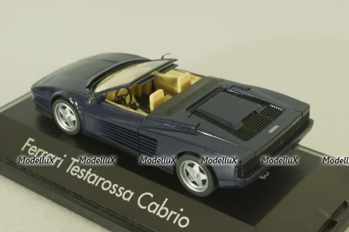 Ferrari Testarossa Cabriolet 1984, blue, Herpa 1:43