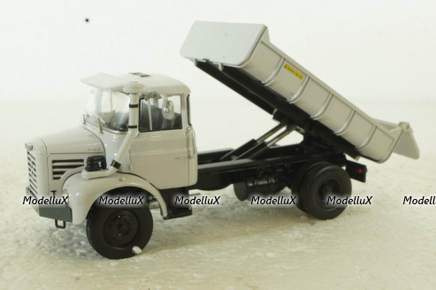Berliet L62 M3 Truck Cassone Ribaltabile 2-ASSI 1966, Berliet Collection, Hachette 1:43