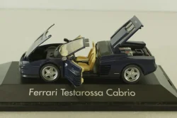 Ferrari Testarossa Cabriolet 1984, blue, Herpa 1:43