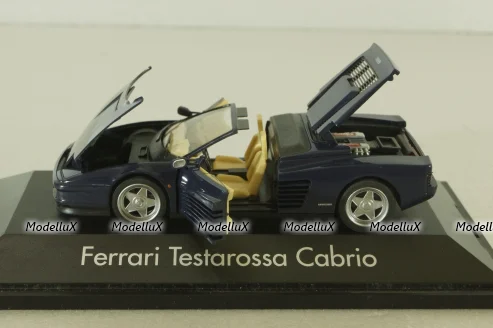 Ferrari Testarossa Cabriolet 1984, blue, Herpa 1:43