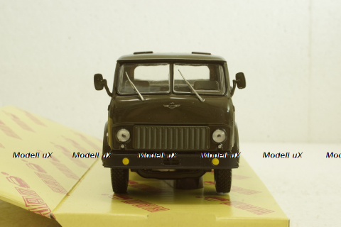 Маз-516,1969г, хакі, борт 3-мостовий, Н292, Наш Автопром 1:43