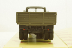 Маз-516,1969г, хакі, борт 3-мостовий, Н292, Наш Автопром 1:43